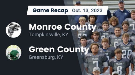 Caverna vs Monroe County | Football | 10/27/2023