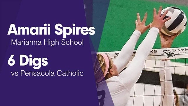 Watch this highlight video of Amarii Spires