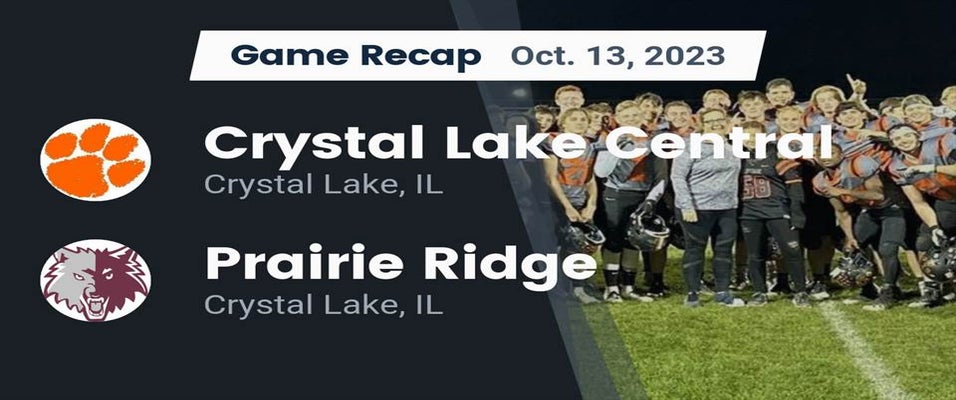 Crystal Lake Central vs Prairie Ridge | Football | 10/13/2023