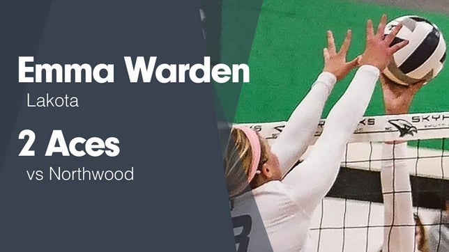 Watch this highlight video of Emma Warden