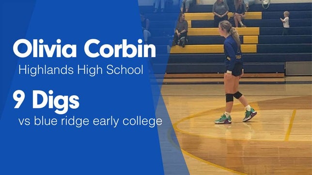 Watch this highlight video of Olivia Corbin