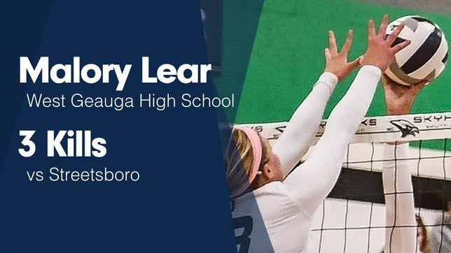 Watch this highlight video of Malory Lear