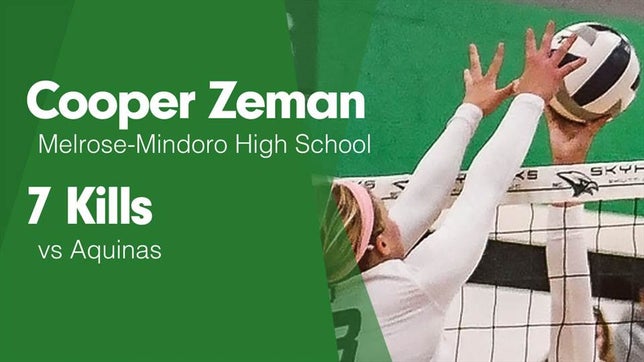 Watch this highlight video of Cooper Zeman