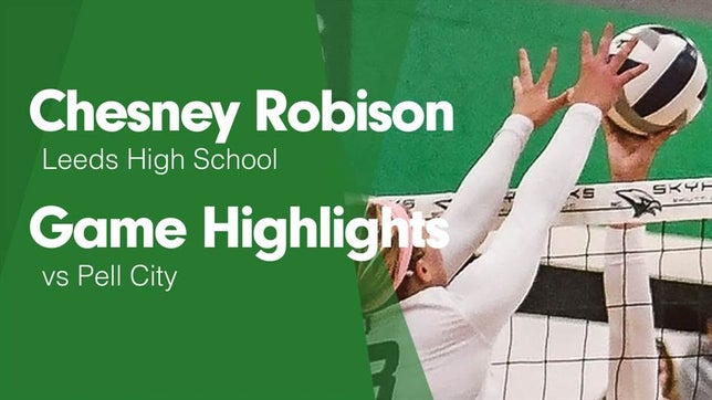 Watch this highlight video of Chesney Robison