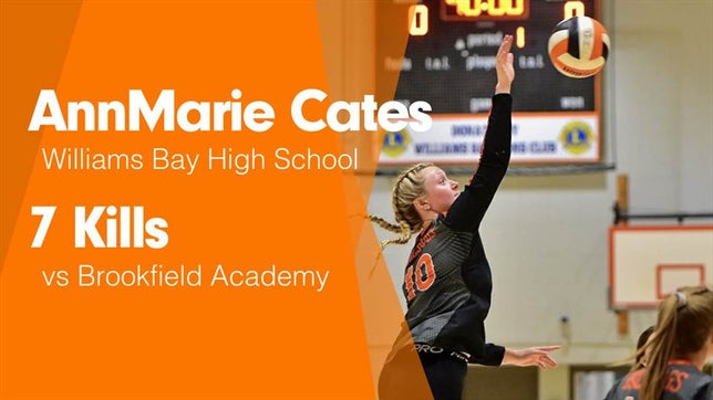 Watch this highlight video of Annmarie Cates