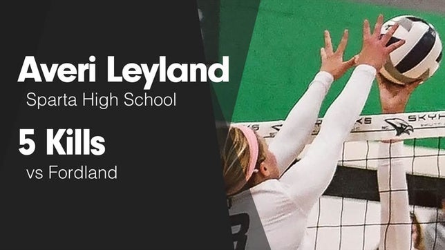Watch this highlight video of Averi Leyland
