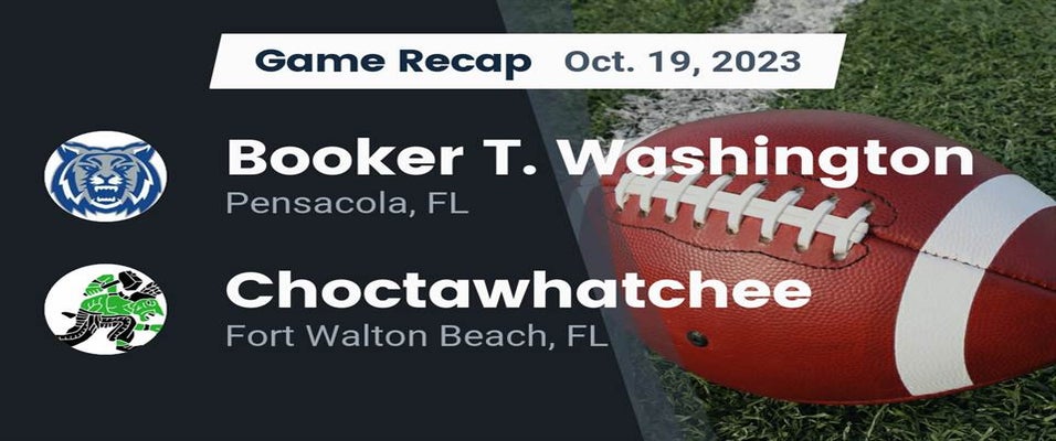 Choctawhatchee vs Booker T. Washington Football 10/19/2023