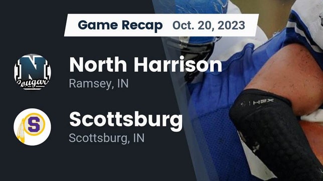 Watch this highlight video of the North Harrison (Ramsey, IN) football team in its game Recap: North Harrison  vs. Scottsburg  2023 on Oct 20, 2023