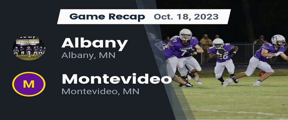 Albany vs Montevideo | Football | 10/18/2023