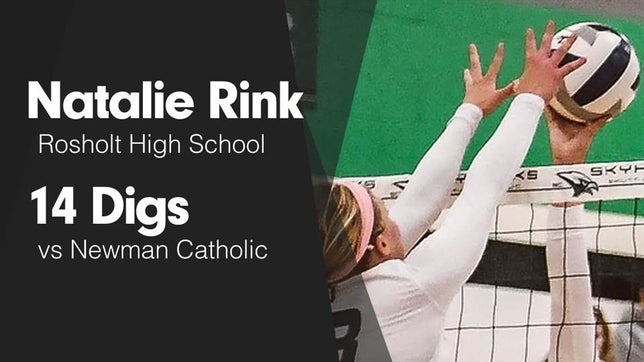 Watch this highlight video of Natalie Rink
