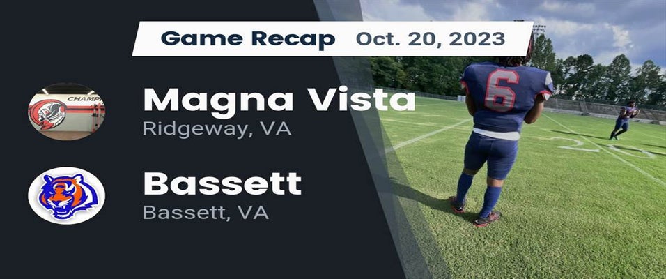 Magna Vista vs Bassett Football 10/20/2023