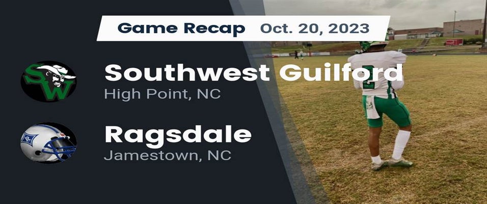 Southwest Guilford vs Ragsdale | Football | 10/20/2023