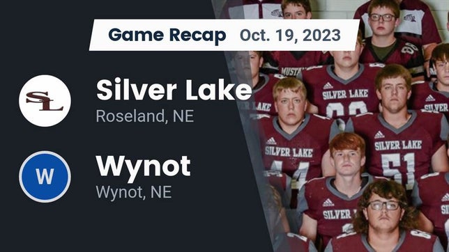 Watch this highlight video of the Silver Lake (Roseland, NE) football team in its game Recap: Silver Lake  vs. Wynot  2023 on Oct 19, 2023