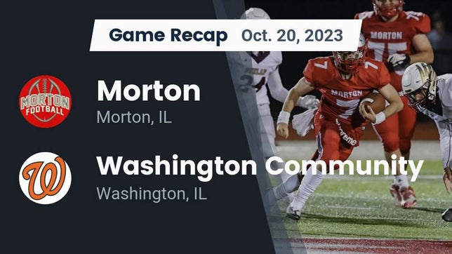 Watch this highlight video of the Morton (IL) football team in its game Recap: Morton  vs. Washington Community  2023 on Oct 20, 2023
