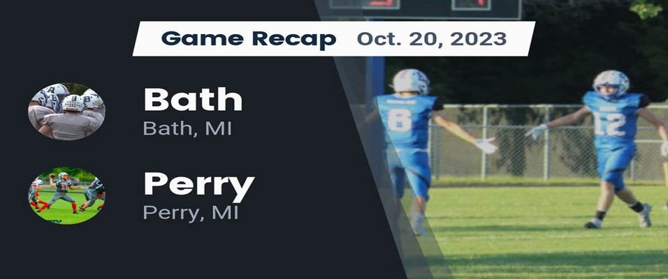 Perry vs Bath | Football | 10/20/2023