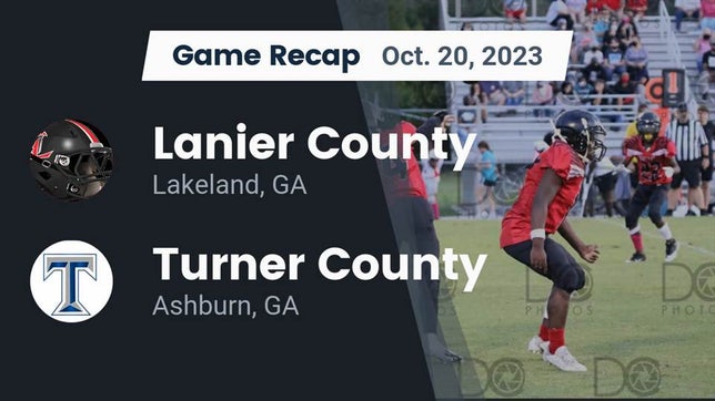 Watch this highlight video of the Lanier County (Lakeland, GA) football team in its game Recap: Lanier County  vs. Turner County  2023 on Oct 20, 2023