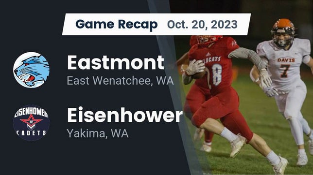 Watch this highlight video of the Eastmont (East Wenatchee, WA) football team in its game Recap: Eastmont  vs. Eisenhower  2023 on Oct 20, 2023