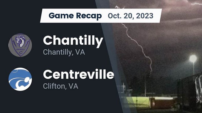 Watch this highlight video of the Chantilly (VA) football team in its game Recap: Chantilly  vs. Centreville  2023 on Oct 20, 2023