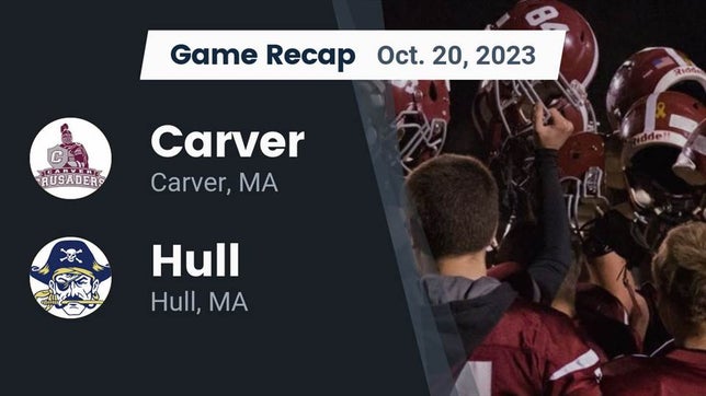 Watch this highlight video of the Carver (MA) football team in its game Recap: Carver  vs. Hull  2023 on Oct 20, 2023