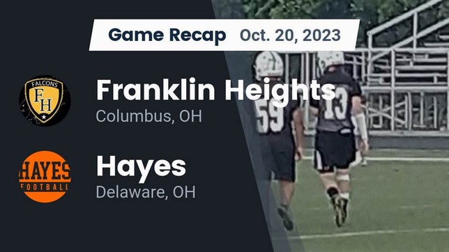 Watch this highlight video of the Franklin Heights (Columbus, OH) football team in its game Recap: Franklin Heights  vs. Hayes  2023 on Oct 20, 2023