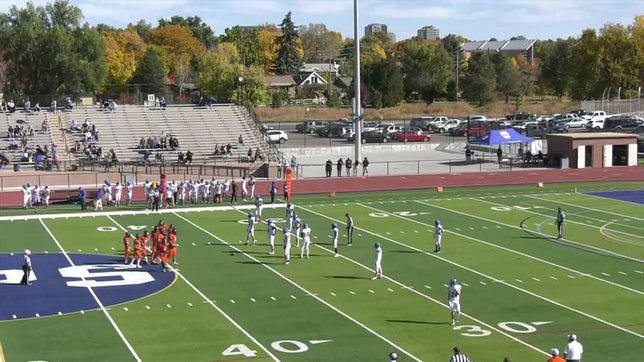 Watch this highlight video of Grant Pebbles of the Englewood (CO) football team in its game Denver West on Oct 21, 2023