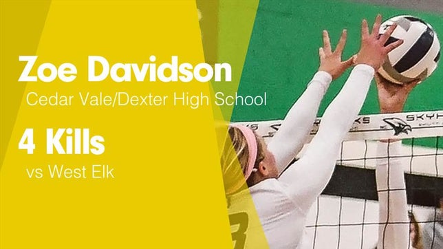 Watch this highlight video of Zoe Davidson