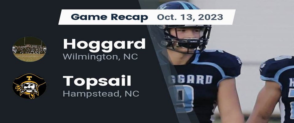 Hoggard vs Topsail Football 10/13/2023