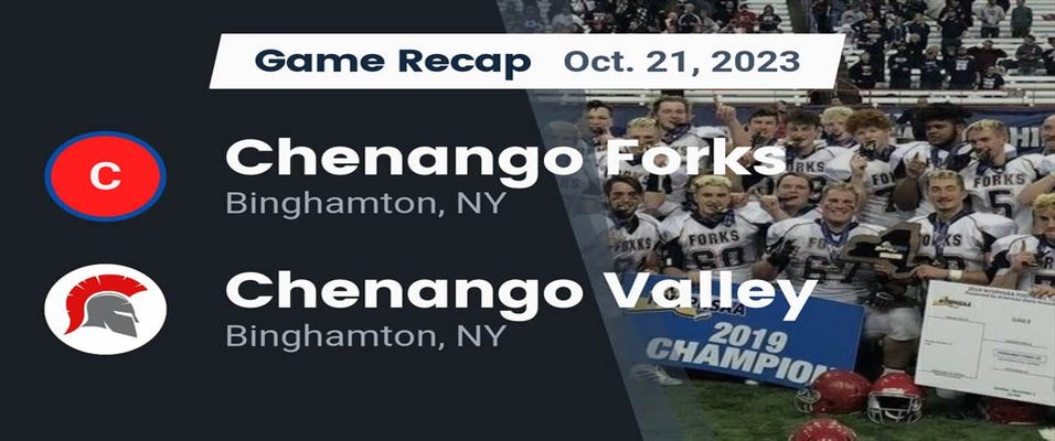 Chenango Valley vs Chenango Forks Football 10/21/2023