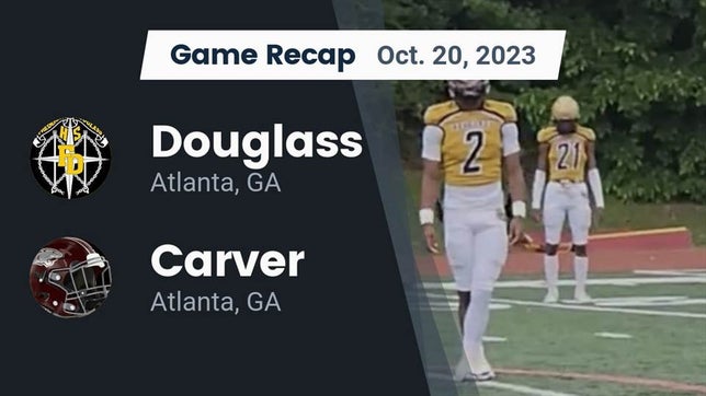 Watch this highlight video of the Douglass (Atlanta, GA) football team in its game Recap: Douglass  vs. Carver  2023 on Oct 20, 2023