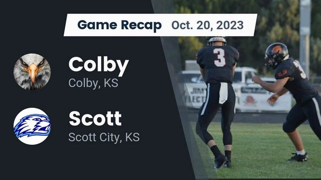 Watch this highlight video of the Colby (KS) football team in its game Recap: Colby  vs. Scott  2023 on Oct 20, 2023