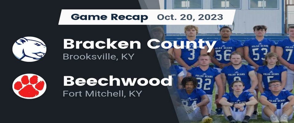 Bracken County vs Beechwood | Football | 10/20/2023