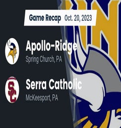 Steel Valley vs Apollo Ridge | Football | 9/29/2023