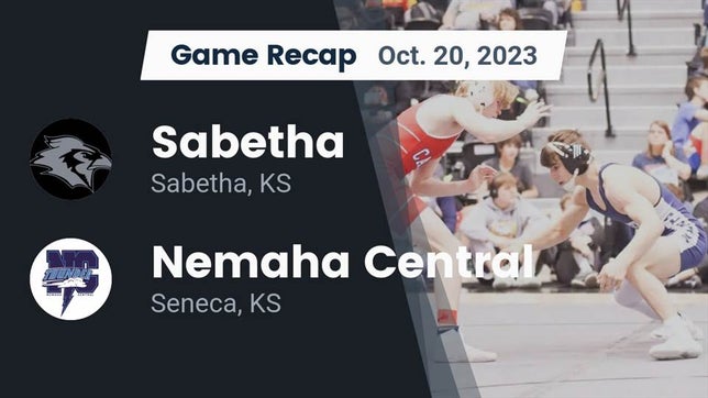 Watch this highlight video of the Sabetha (KS) football team in its game Recap: Sabetha  vs. Nemaha Central  2023 on Oct 20, 2023