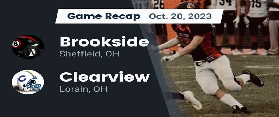 Brookside vs Clearview | Football | 10/20/2023