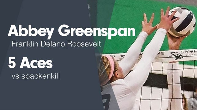 Watch this highlight video of Abbey Greenspan