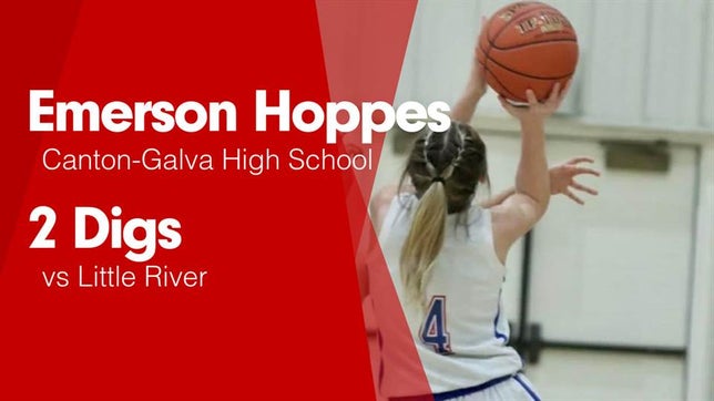 Watch this highlight video of Emerson Hoppes