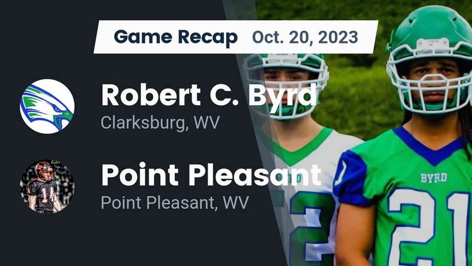 Robert C. Byrd vs Point Pleasant Football 10/20/2023