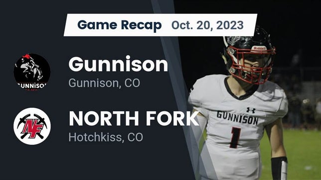 Watch this highlight video of the Gunnison (CO) football team in its game Recap: Gunnison  vs. NORTH FORK  2023 on Oct 20, 2023