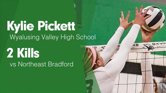 Watch this highlight video of Kylie Pickett