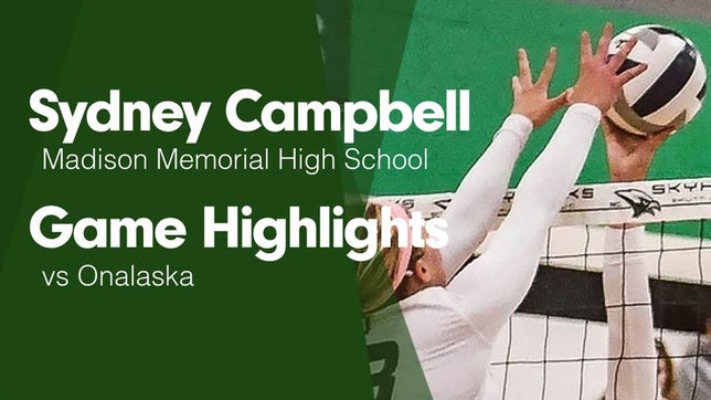 Watch this highlight video of Sydney Campbell