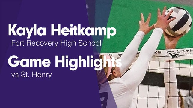 Watch this highlight video of Kayla Heitkamp