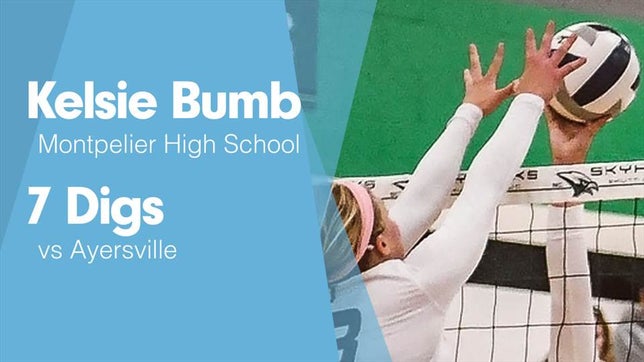 Watch this highlight video of Kelsie Bumb