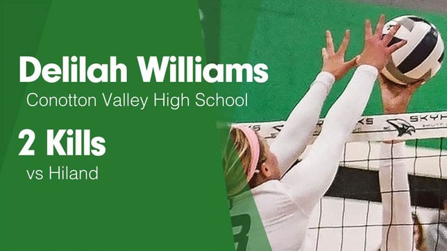 Watch this highlight video of Delilah Williams