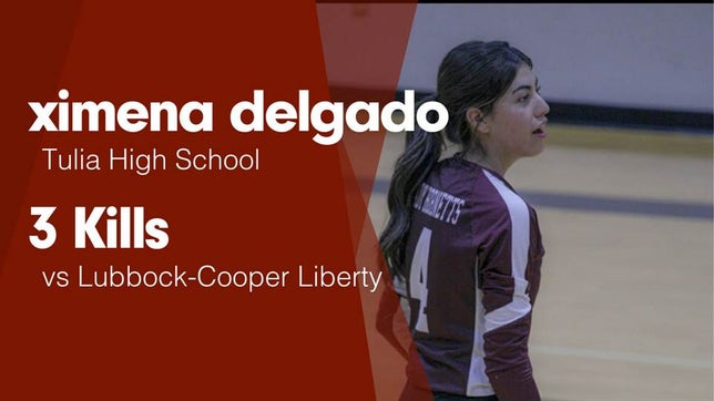 Watch this highlight video of Ximena Delgado
