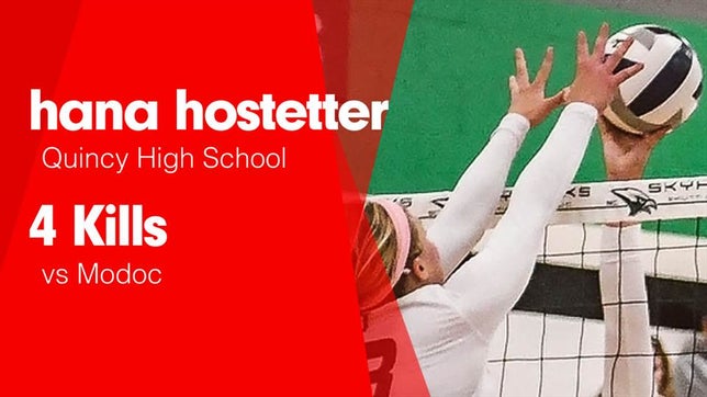 Watch this highlight video of Hana Hostetter