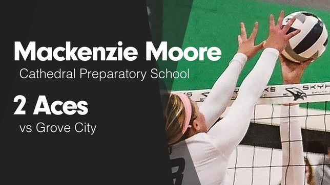 Watch this highlight video of Mackenzie Moore