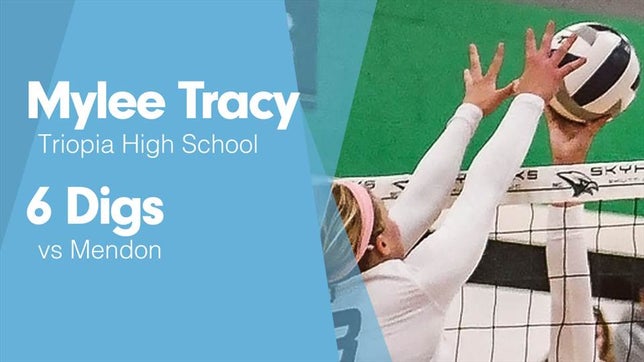 Watch this highlight video of Mylee Tracy