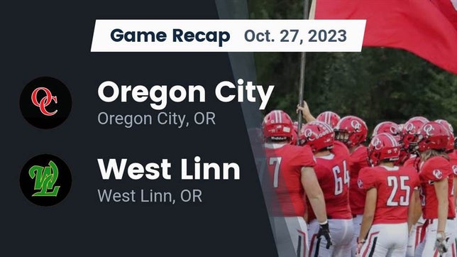 Watch this highlight video of the Oregon City (OR) football team in its game Recap: Oregon City  vs. West Linn  2023 on Oct 27, 2023