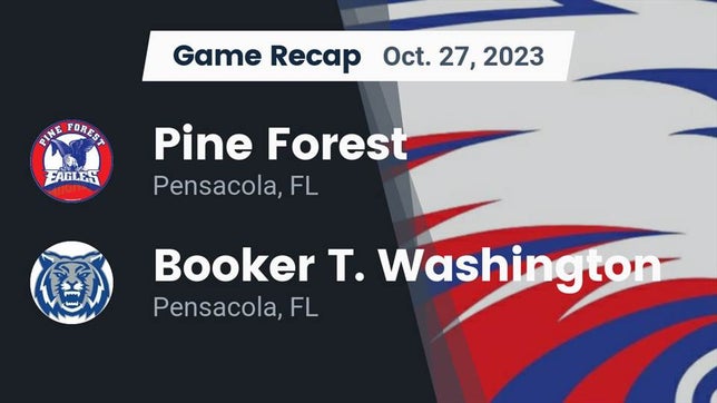 Watch this highlight video of the Pine Forest (Pensacola, FL) football team in its game Recap: Pine Forest  vs. Booker T. Washington  2023 on Oct 27, 2023