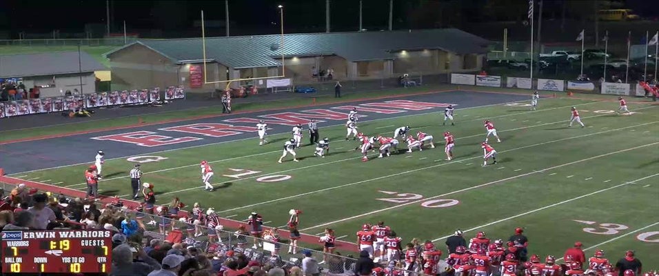 North vs Erwin Football 10/27